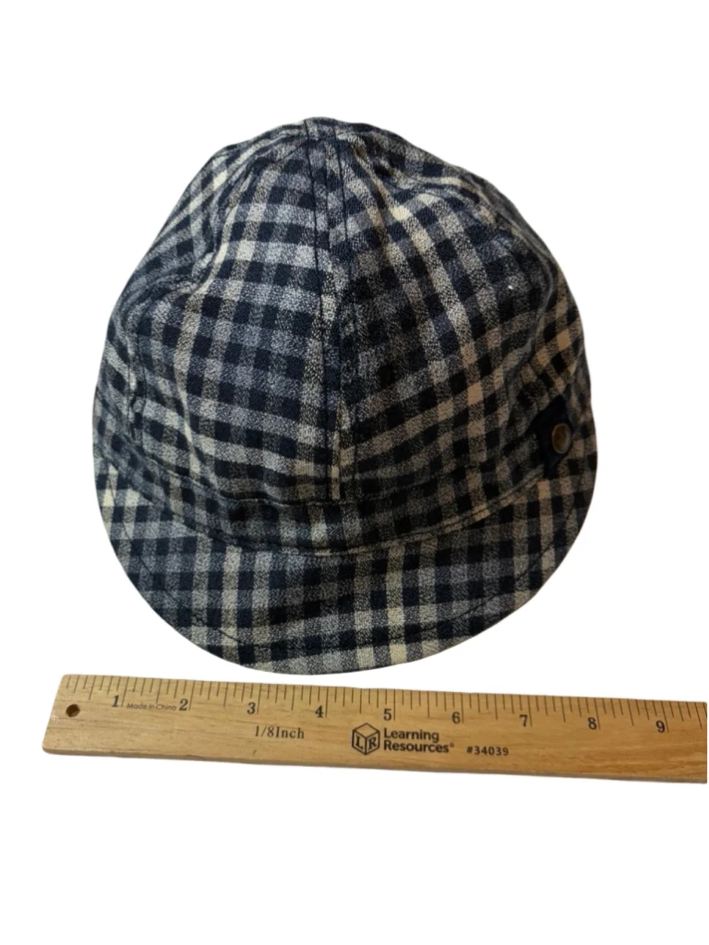 Goorin Bros Plaid Wool Blend Newsboy Cap Medium Driver Cabbie Hat